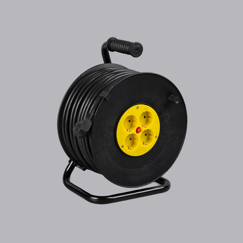 G4R-2.5P জার্মান টাইপ লোহার ফ্রেম 3G2.5mm² 30m তারের রিল
